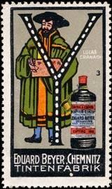 Imagen del vendedor de Reklamemarke Lucas Cranach der ltere a la venta por Veikkos