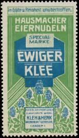 Bild des Verkufers fr Reklamemarke Ewiger Klee zum Verkauf von Veikkos