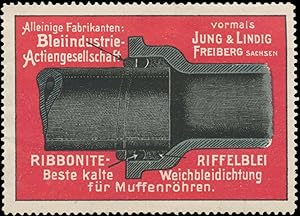 Seller image for Reklamemarke Bleiindustrie - Dichtungen for sale by Veikkos