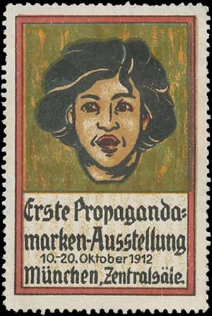 Seller image for Reklamemarke Erste Propagandamarken-Ausstellung for sale by Veikkos