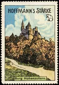 Seller image for Reklamemarke Burg Hohenzollern - Strke mit Katze for sale by Veikkos