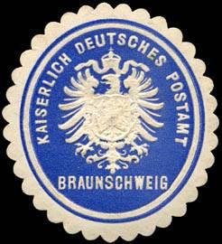 Bild des Verkufers fr Siegelmarke K. Deutsches Postamt Braunschweig zum Verkauf von Veikkos