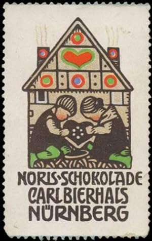 Seller image for Reklamemarke Noris-Schokolade for sale by Veikkos
