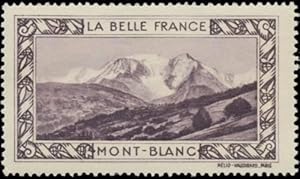 Image du vendeur pour Reklamemarke Mont Blanc mis en vente par Veikkos