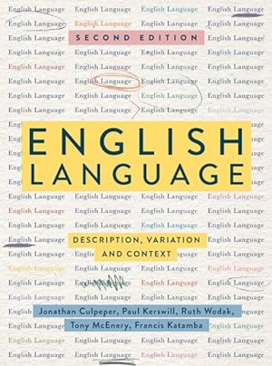 Image du vendeur pour English Language : Description, Variation and Context mis en vente par GreatBookPrices