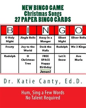 Bild des Verkufers fr New Bingo Game Christmas Songs 27 Paper Cards: Sing, Hum--No Talent Required to Play zum Verkauf von GreatBookPrices