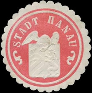 Image du vendeur pour Siegelmarke Stadt Hanau mis en vente par Veikkos