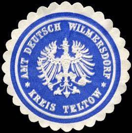 Immagine del venditore per Siegelmarke Amt Deutsch Wilmersdorf - Kreis Teltow venduto da Veikkos