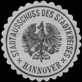 Bild des Verkufers fr Siegelmarke Stadtausschuss des Stadtkreises Hannover zum Verkauf von Veikkos