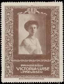 Immagine del venditore per Reklamemarke Prinzessin Victoria Luise von Preussen venduto da Veikkos