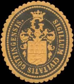 Seller image for Siegelmarke Sigillum Civitatis Gttingensis for sale by Veikkos