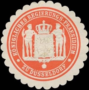 Bild des Verkufers fr Siegelmarke K. Regierungs-Prsidium zu Dsseldorf zum Verkauf von Veikkos