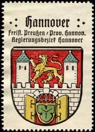 Seller image for Reklamemarke Hannover for sale by Veikkos