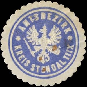 Bild des Verkufers fr Siegelmarke Amtsbezirk XIII Kreis Stendal zum Verkauf von Veikkos
