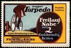 Imagen del vendedor de Reklamemarke Doppel-Torpedo Fahrrad Freilauf-Nabe a la venta por Veikkos