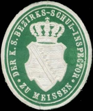 Immagine del venditore per Siegelmarke Der K.S. Bezirksschulinspektor zu Meien venduto da Veikkos