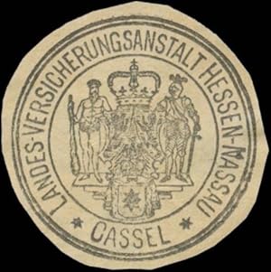 Seller image for Siegelmarke Landesversicherungsanstalt Hessen-Nassau for sale by Veikkos