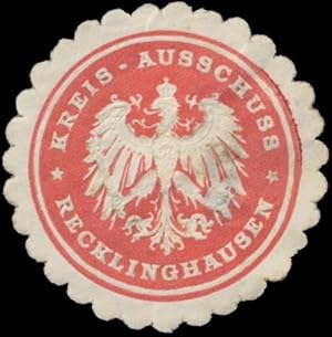 Bild des Verkufers fr Siegelmarke Kreisausschuss Recklinghausen zum Verkauf von Veikkos
