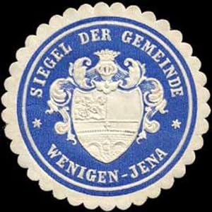 Image du vendeur pour Siegelmarke Siegel der Gemeinde Wenigen-Jena mis en vente par Veikkos