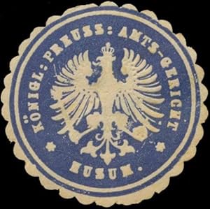 Seller image for Siegelmarke K. Pr. Amtsgericht Husm for sale by Veikkos