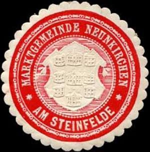 Bild des Verkufers fr Siegelmarke Marktgemeinde Neunkirchen am Steinfelde zum Verkauf von Veikkos