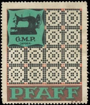 Seller image for Reklamemarke Pfaff Nhmaschinen for sale by Veikkos