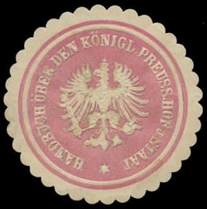 Imagen del vendedor de Siegelmarke Handbuch ber den K.Pr. Hof- und Staat a la venta por Veikkos