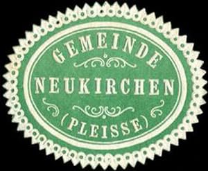 Bild des Verkufers fr Siegelmarke Gemeinde Neukirchen (Pleisse) zum Verkauf von Veikkos