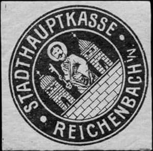 Bild des Verkufers fr Siegelmarke Stadthauptkasse Reichenbach/Vogtland zum Verkauf von Veikkos
