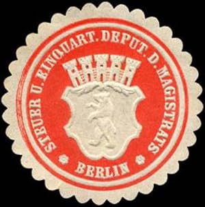 Immagine del venditore per Siegelmarke Steuer und Einquartier Deputation des Magistrats - Berlin venduto da Veikkos