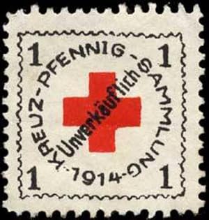 Seller image for Reklamemarke Kreuz-Pfennig Sammlung for sale by Veikkos