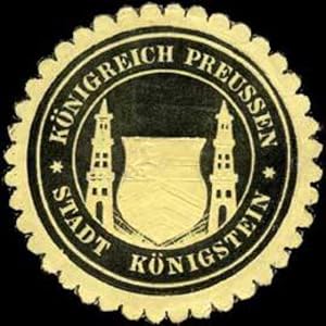 Seller image for Siegelmarke Knigreich Preussen - Stadt Knigstein for sale by Veikkos