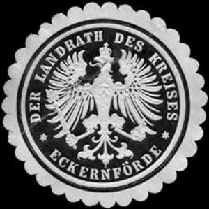 Bild des Verkufers fr Siegelmarke Der Landrath des Kreises Eckernfrde zum Verkauf von Veikkos