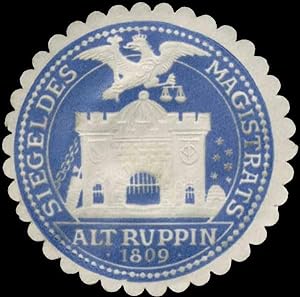 Bild des Verkufers fr Siegelmarke Siegel des Magistrats Alt Ruppin zum Verkauf von Veikkos