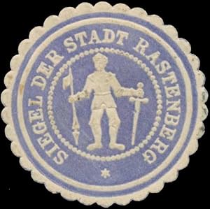 Image du vendeur pour Siegelmarke Siegel der Stadt Rastenberg mis en vente par Veikkos