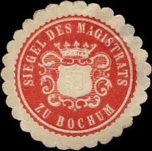 Immagine del venditore per Siegelmarke Siegel des Magistrats zu Bochum venduto da Veikkos
