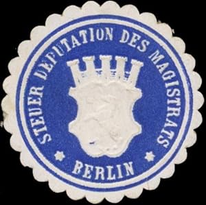 Immagine del venditore per Siegelmarke Steuer Deputation des Magistrats Berlin venduto da Veikkos