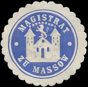 Seller image for Siegelmarke Magistrat zu Massow (Pommern) for sale by Veikkos