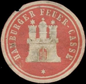 Bild des Verkufers fr Siegelmarke Hamburger Feuer-Casse zum Verkauf von Veikkos