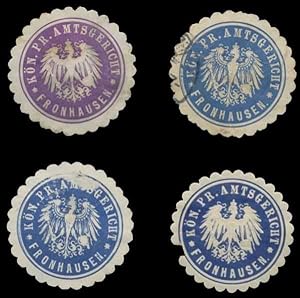Bild des Verkufers fr Fronhausen Sammlung Siegelmarken zum Verkauf von Veikkos