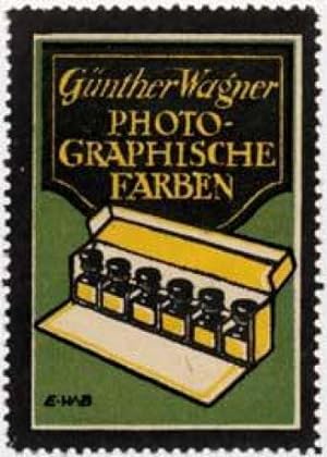Image du vendeur pour Reklamemarke Photographische Farben (Fotografie) mis en vente par Veikkos
