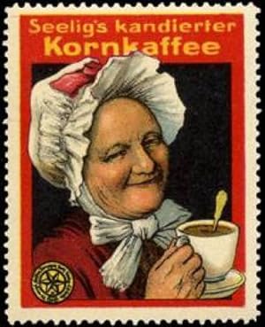 Seller image for Reklamemarke Oma trinkt Seeligs kandierter Korn-Kaffee for sale by Veikkos