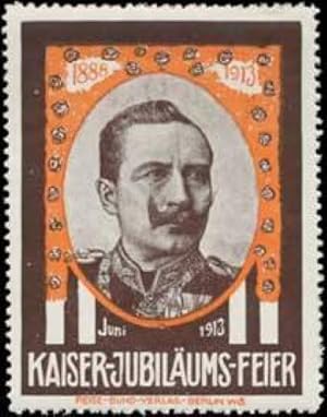 Bild des Verkufers fr Reklamemarke Kaiser Wilhelm zum Verkauf von Veikkos