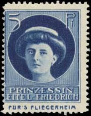 Bild des Verkufers fr Reklamemarke Prinzessin Eitel-Friedrich zum Verkauf von Veikkos