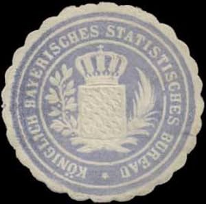 Immagine del venditore per Siegelmarke K. Bayer. Statistisches Bureau - Statistik venduto da Veikkos