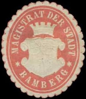 Seller image for Siegelmarke Magistrat der Stadt Bamberg for sale by Veikkos