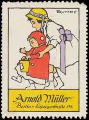 Seller image for Reklamemarke Kinder-Bekleidung for sale by Veikkos