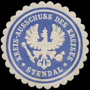 Bild des Verkufers fr Siegelmarke Kreis-Ausschuss des Kreises Stendal zum Verkauf von Veikkos