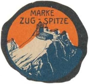 Seller image for Reklamemarke Waffeln Marke Zugspitze for sale by Veikkos