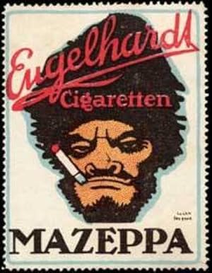 Bild des Verkufers fr Reklamemarke Mazeppa Zigaretten zum Verkauf von Veikkos